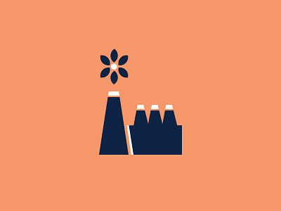 Plant branding design graphic icon logo type typography vector