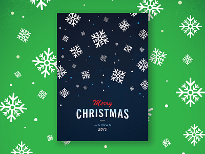 2018 Christmas design graphic illustration poster texture type typography