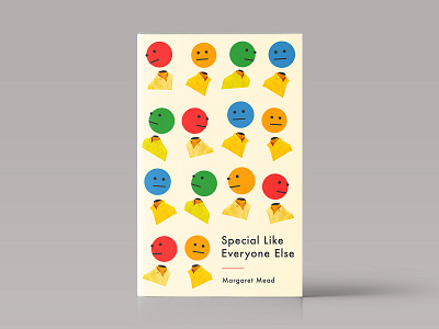 Special Like Everyone Else book cover design graphic illustration type typography vector