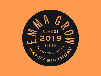 Emma 2019 branding design graphic logo type typography