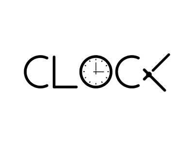 Simple Clock Logo