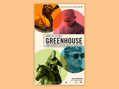 Film Series Poster film series green house movie nonprofit overlay poster theater