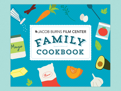Family Cookbook cook cookbook cooking food illustrate illustration illustrator