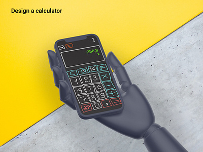 #DailyUI 004 Design a calculator dailyui dailyui 004 design uxui web