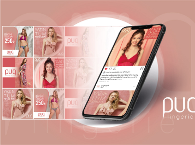 puq lingerie Logo Design