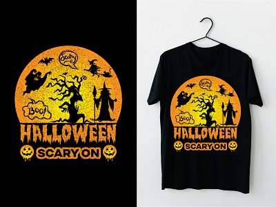 Halloween T-shirt Design | Spooky | Horror | Pumpkin custom design graphic design graphic designer halloween halloween t shirt design horror logo logo design octobor pumpkin shirt shirt design shirt designer spooky t shirt t shirt design t shirt designs tshirt tshirt designs