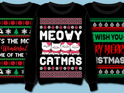 Ugly Christmas Sweater Design || ChristmasTree || ChristmasTime