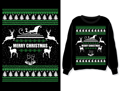 Merry Christmas. T-shirt, Sweater, Sweatshirt design template graphic merry new year