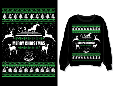 Merry Christmas. T-shirt, Sweater, Sweatshirt design template graphic merry new year