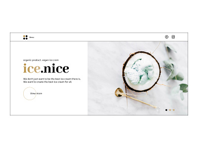 Ice cream landing concept ecommerce figma icecream landing ui webdesign