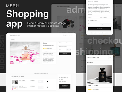 MERN Shopping App design mern stack shopping app ui web webdevelopment
