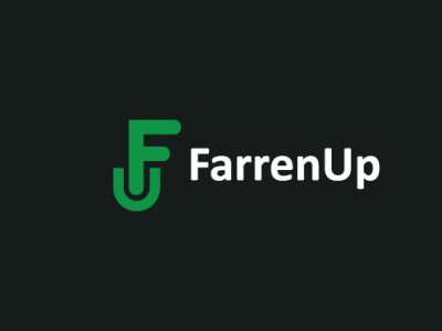 farrenup logo typography