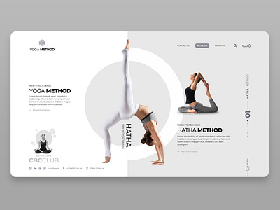 YOGA / UI Design design ui ui design web website design