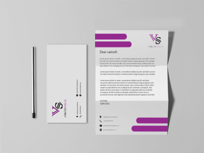 letter head design graphic design illustration letterhead design