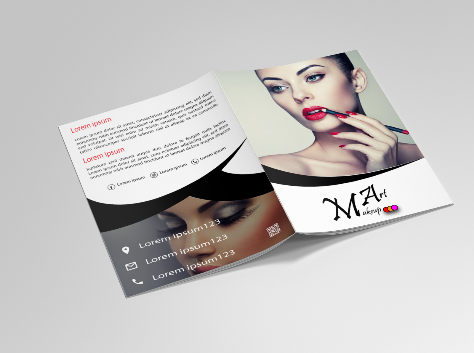 BROCHURE DESIGN by iqraBaig on Dribbble