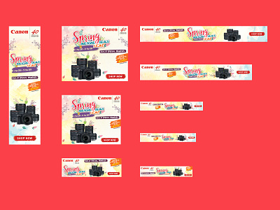 Canon Google Ads Banners