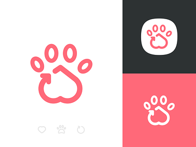 Pet Adoption - App Icon Concept app app icon design icon mobile ui