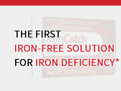 THE FIRST FREE IRON SOLUTION FOR IRON DEFICIENCY