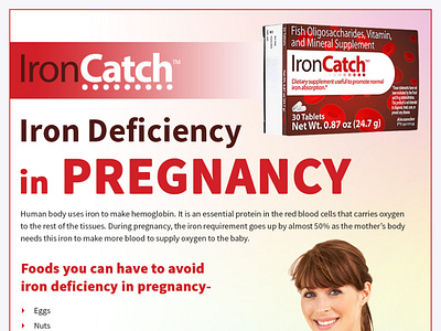 Symptoms & Cure Iron Deficiency in Pregnancy