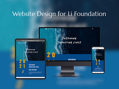 Website Design Portfolio for Lifoundationsg.com