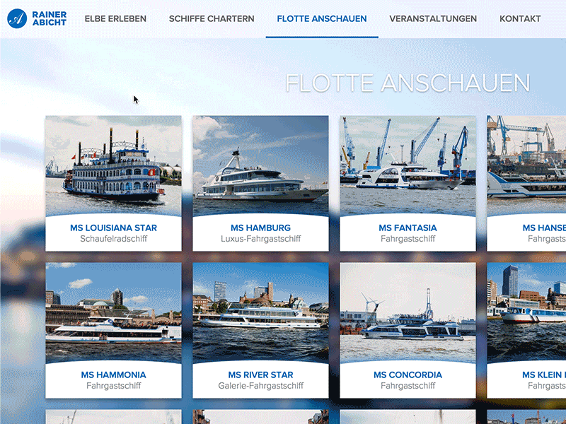 Abicht.de fleet overview