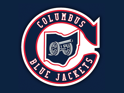Columbus Blue Jackets Heritage Logo columbus blue jackets logo concept nhl