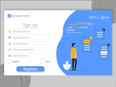 Sign Up DailyUI