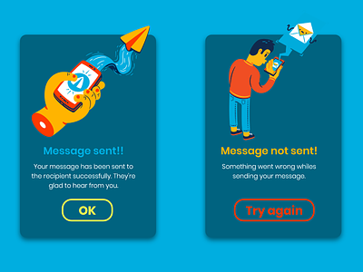 Daily UI : : 011 [Flash Message]