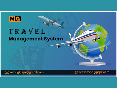 Travel Management System #DailyUI blog image branding feature image inforgraphics management system software