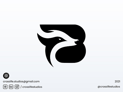 Badger Logo animal badger branding business clean concept creative crosslife design graphic design icon identity design letter b logo web
