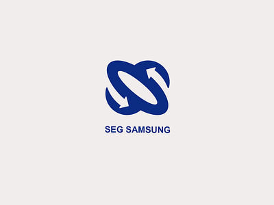 seg samsung brand identity logo design