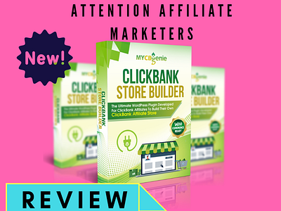 MyCBGienie: Clickbank Store Builder