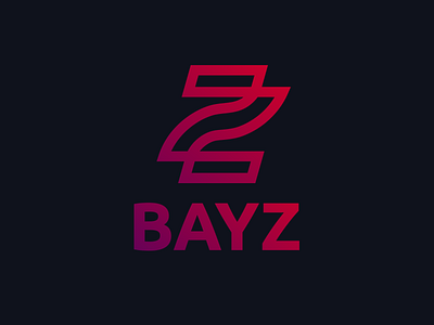 BAYZ - одежда для мужчин branding design flat icon illustration logo minimal