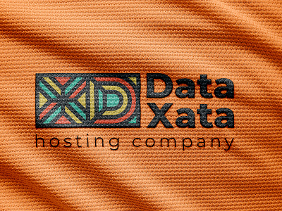 DATA XATA - хоcтинг компания design flat graphic design icon illustrator logo minimal vector
