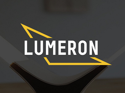 Lumeron - поставщик осветительного оборудования branding design flat graphic design icon illustrator logo minimal vector