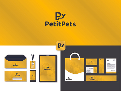 Branding for Pet Company. animal logo brand design brand mark branding graphic design logo logo design pet pet logo pets logo stationary stationary design