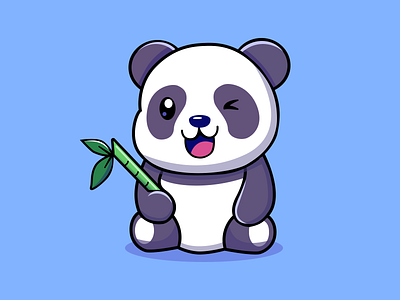 Panda 🐼 animal cute panda illustration panda panda illustration