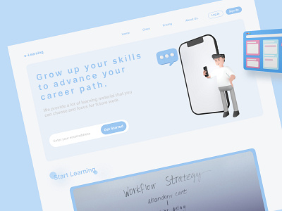 e-Learning | Online Learning design e learning online course ui uidesign userinterface