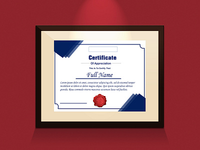 Certificate certificate design corel draw graphic design photoshop