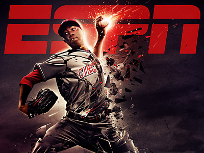 Espn The Magazine Cover Art baseball cover digital art espn magazine sport