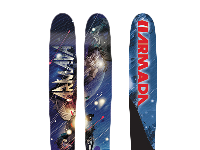 Armada Skis - Alpha 1 abstract armada cosmos robots skis snow space winter
