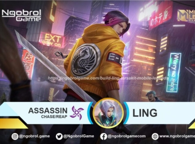 Build Ling Tersakit 2021 Mobile Legends - Ngobrol Game app branding design illustration web