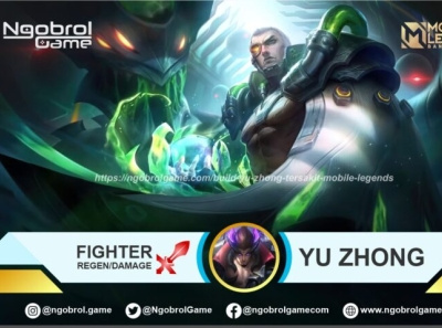 Build Yu Zhong Tersakit 2021 Mobile Legends - Ngobrol Game design illustration web