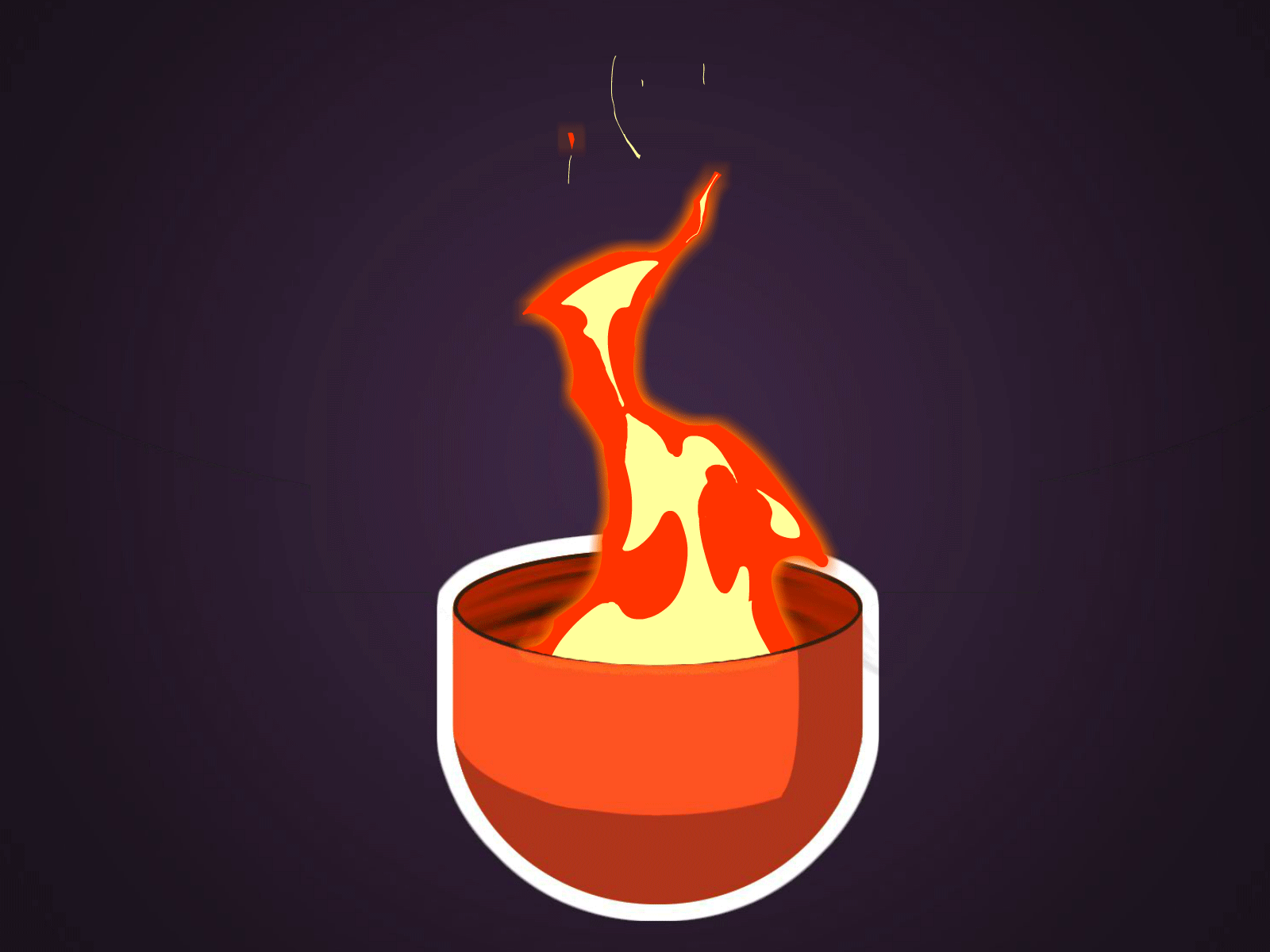 Fire by Fabien Paquereau on Dribbble