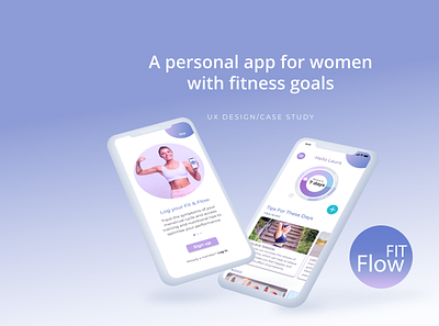 UX design project FitFlow