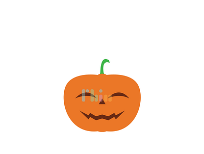 Smile Halloween Pumpkin Character Icon design halloween halloween icon illustration pumpkin pumpkin icon