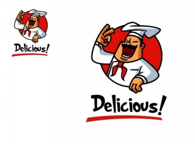 Chef Mascot Logo Design 768x512