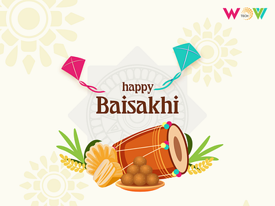 Happy Baisakhi - WovVtech baisakhi mobile app web design wovvtech