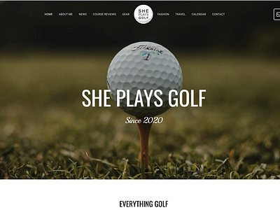 She Plays Golf