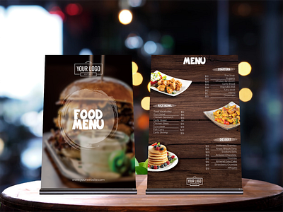 Food Menu card design food menu food menu design menu menu card menu design restaurant menu template